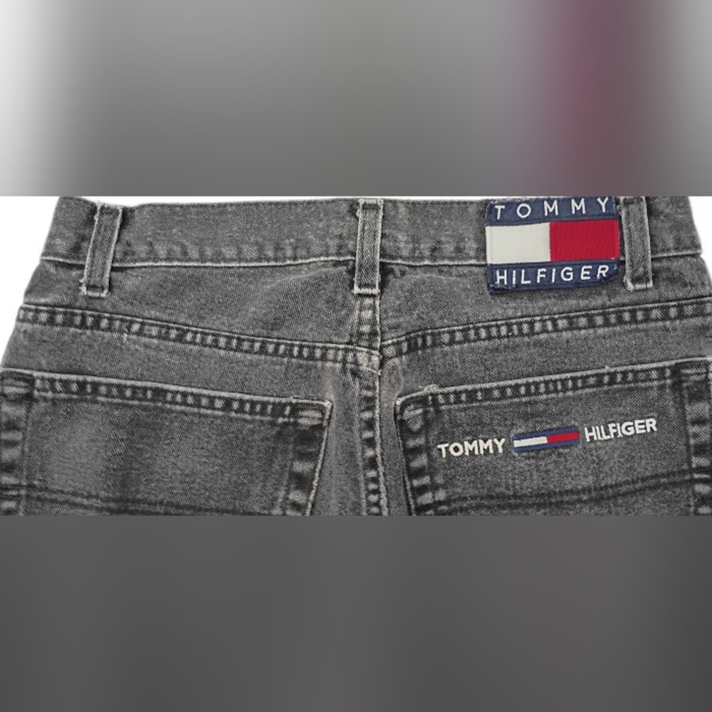 Tommy Hilfiger Vintage 90s Black Jeans 32 - Picture 6 of 6